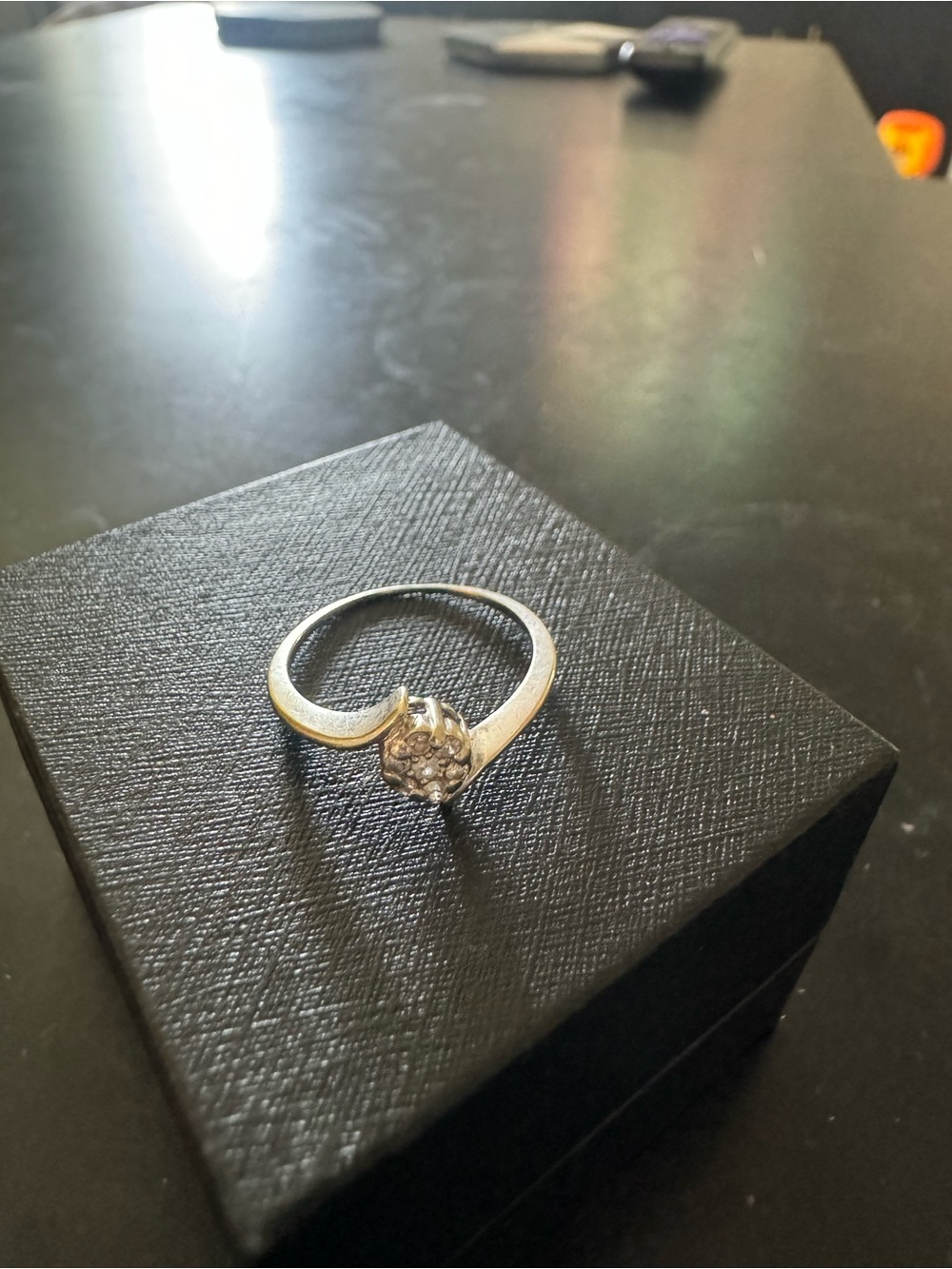 0.20 Carat Diamond Ring in Silver